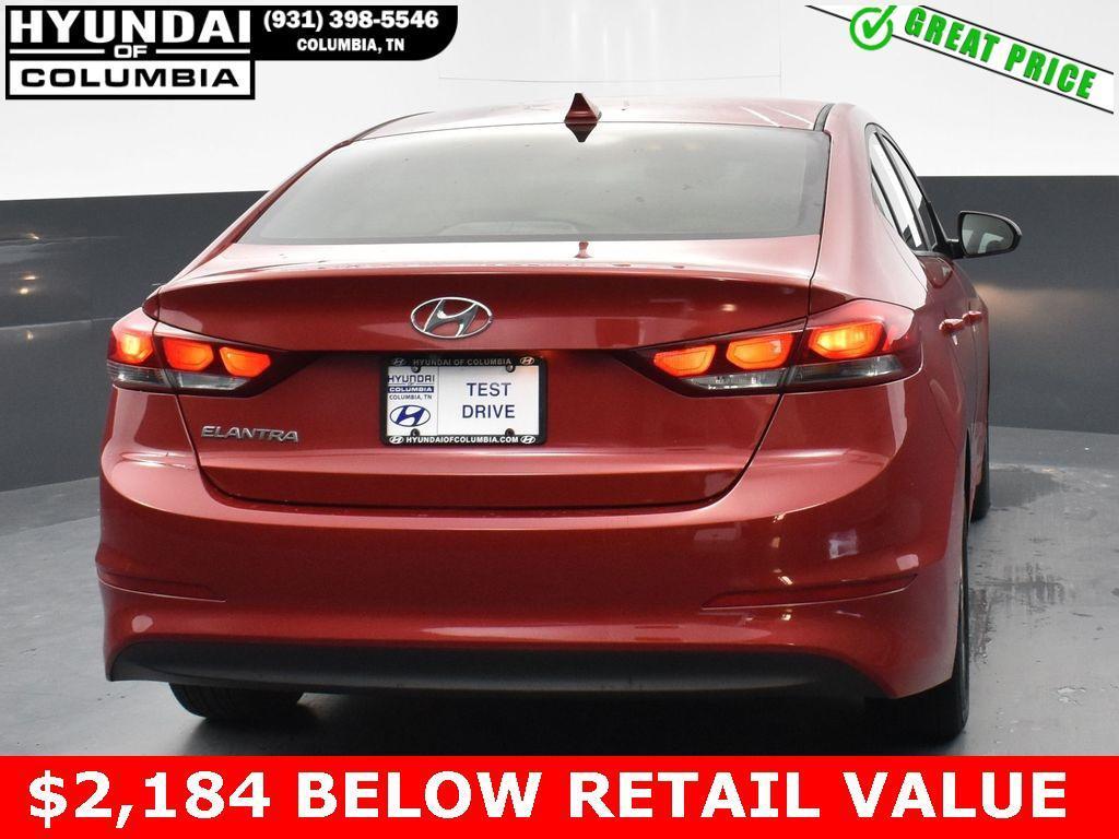 used 2018 Hyundai Elantra car, priced at $12,321