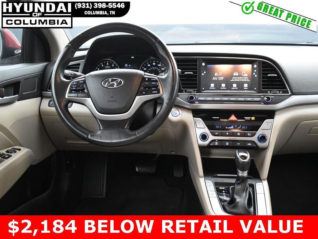 used 2018 Hyundai Elantra car, priced at $12,321