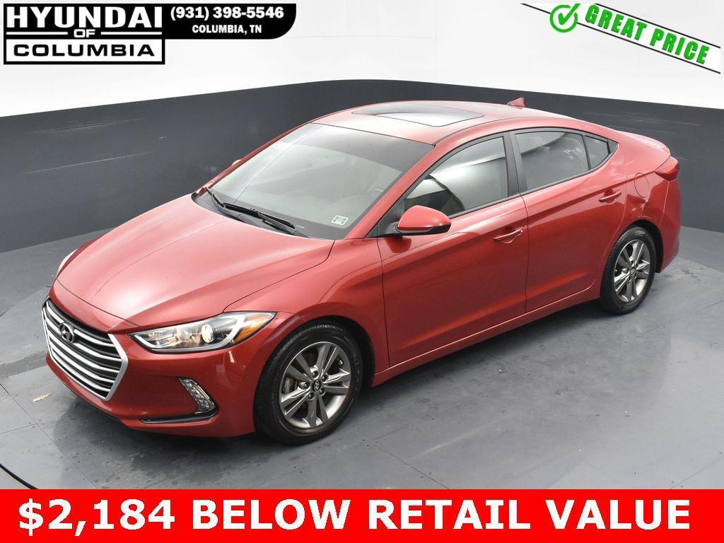 used 2018 Hyundai Elantra car, priced at $12,321