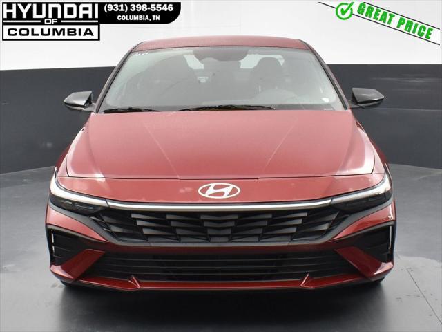 new 2025 Hyundai Elantra car, priced at $23,478