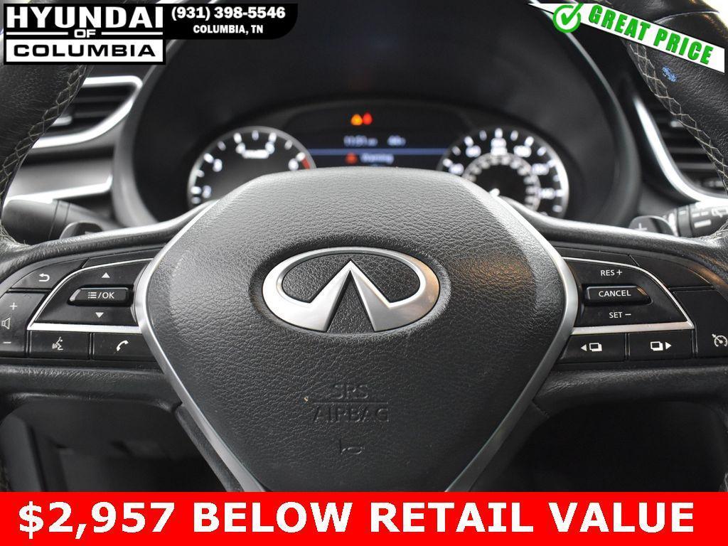 used 2021 INFINITI QX50 car, priced at $24,838