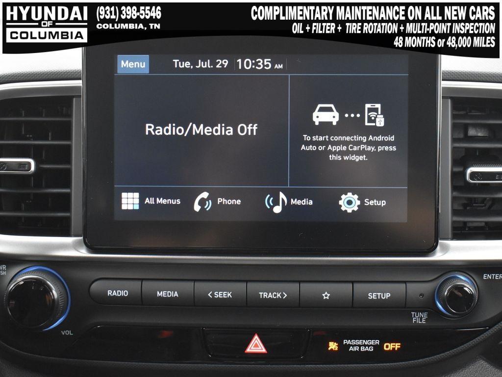 new 2025 Hyundai Venue car, priced at $23,055