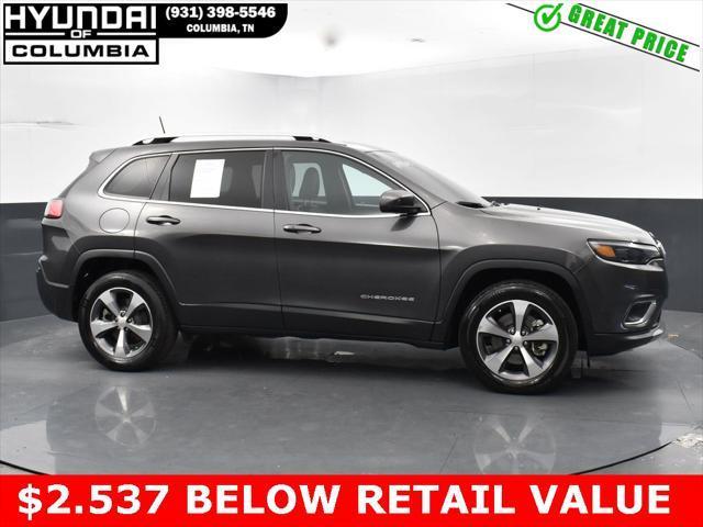 used 2021 Jeep Cherokee car, priced at $22,927