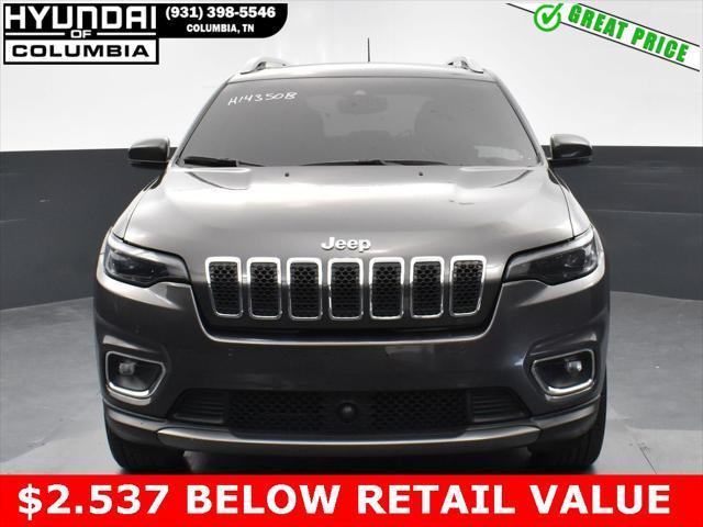 used 2021 Jeep Cherokee car, priced at $22,927