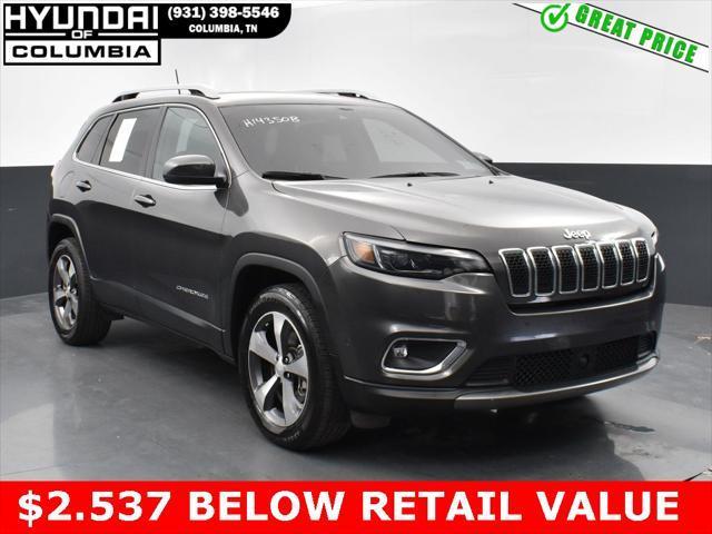 used 2021 Jeep Cherokee car, priced at $22,927