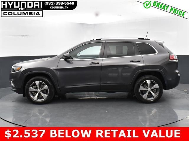 used 2021 Jeep Cherokee car, priced at $22,927