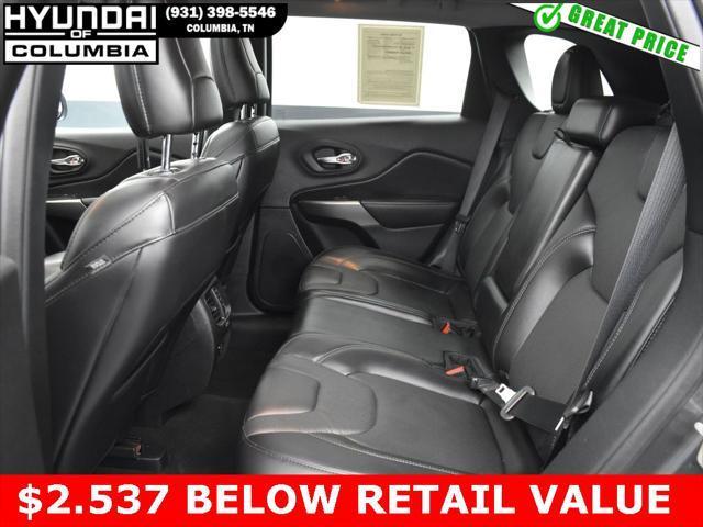 used 2021 Jeep Cherokee car, priced at $22,927