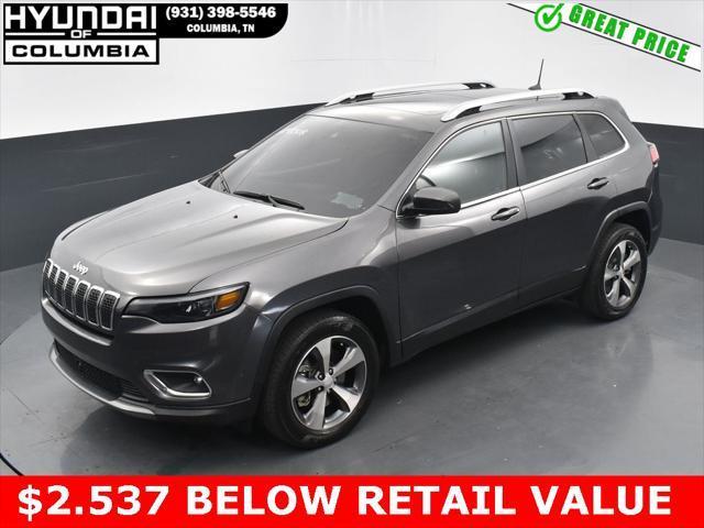 used 2021 Jeep Cherokee car, priced at $22,927