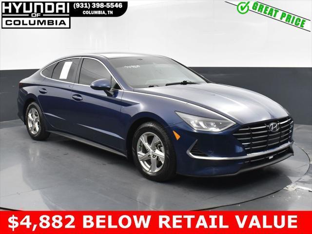 used 2022 Hyundai Sonata car, priced at $15,805