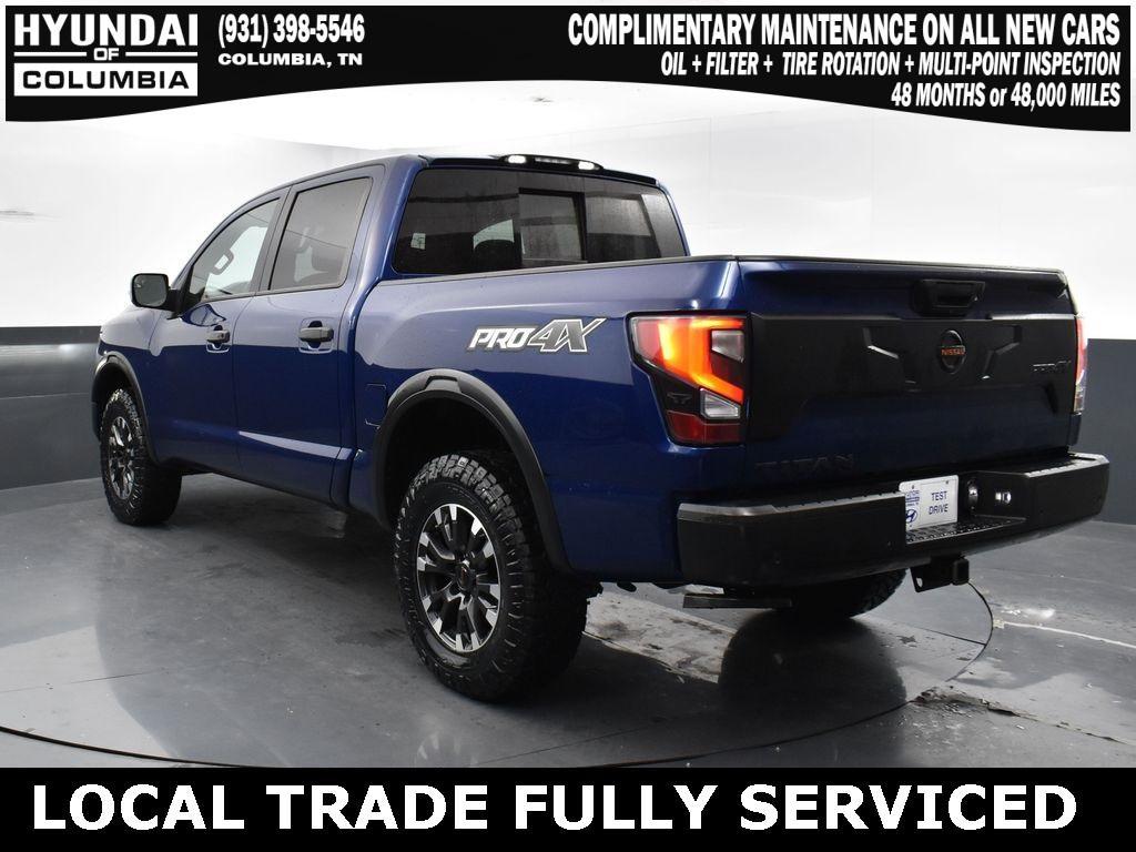 used 2021 Nissan Titan car, priced at $38,960