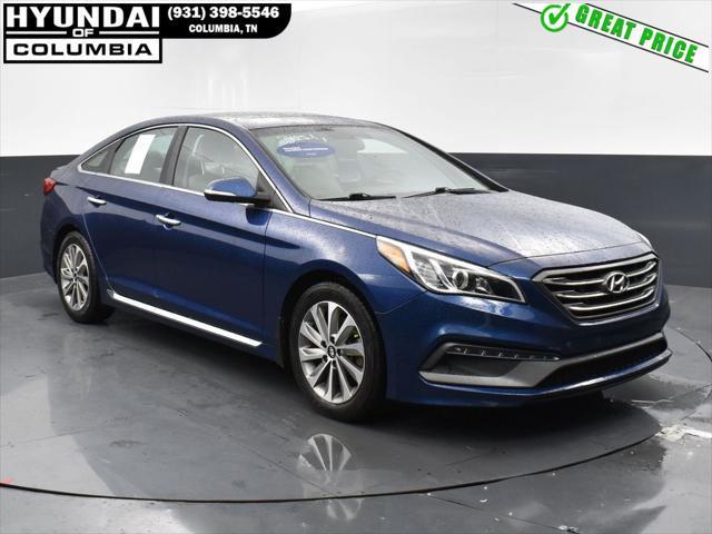 used 2017 Hyundai Sonata car, priced at $13,963