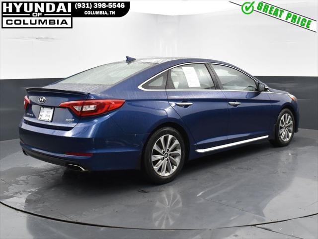 used 2017 Hyundai Sonata car, priced at $13,963