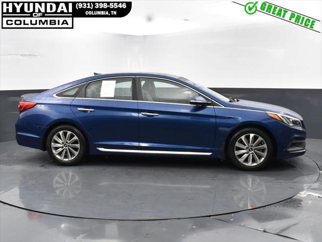 used 2017 Hyundai Sonata car, priced at $13,963