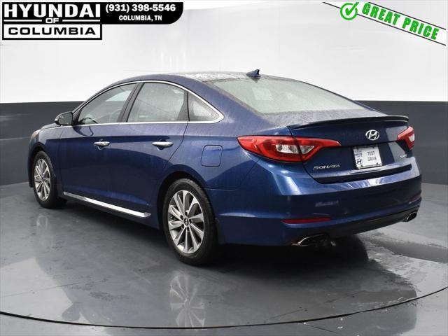 used 2017 Hyundai Sonata car, priced at $13,963