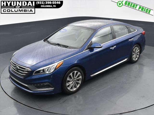 used 2017 Hyundai Sonata car, priced at $13,963