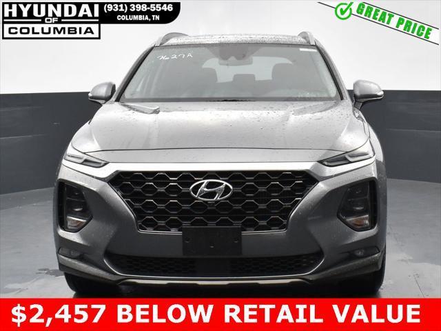 used 2019 Hyundai Santa Fe car, priced at $20,737