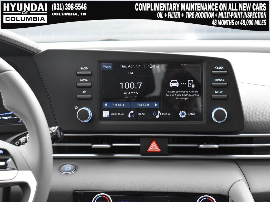 new 2025 Hyundai Elantra car, priced at $24,260