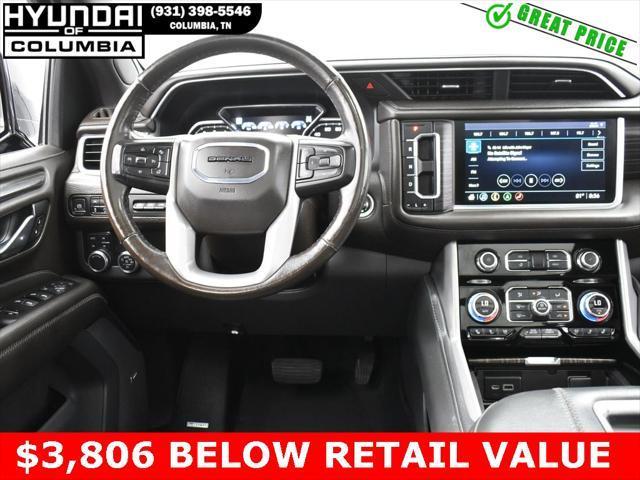 used 2021 GMC Yukon car, priced at $51,742