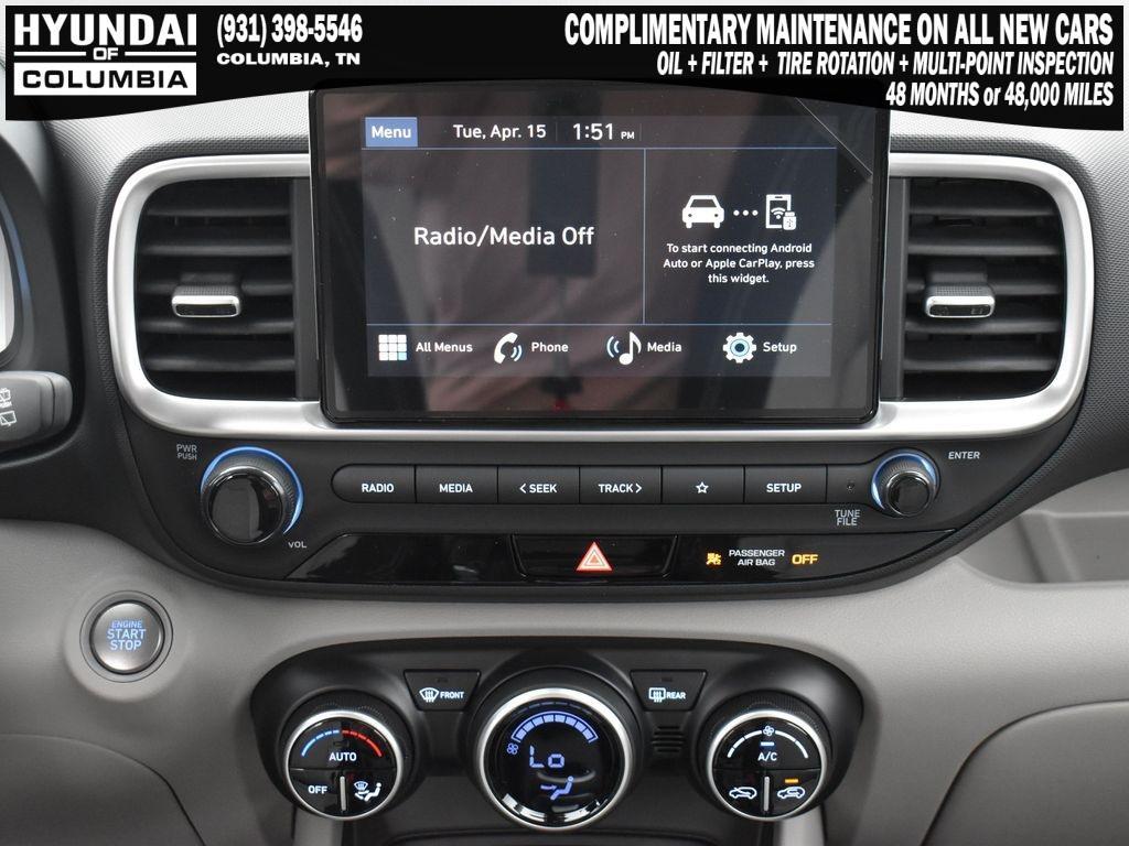 new 2025 Hyundai Venue car, priced at $23,350