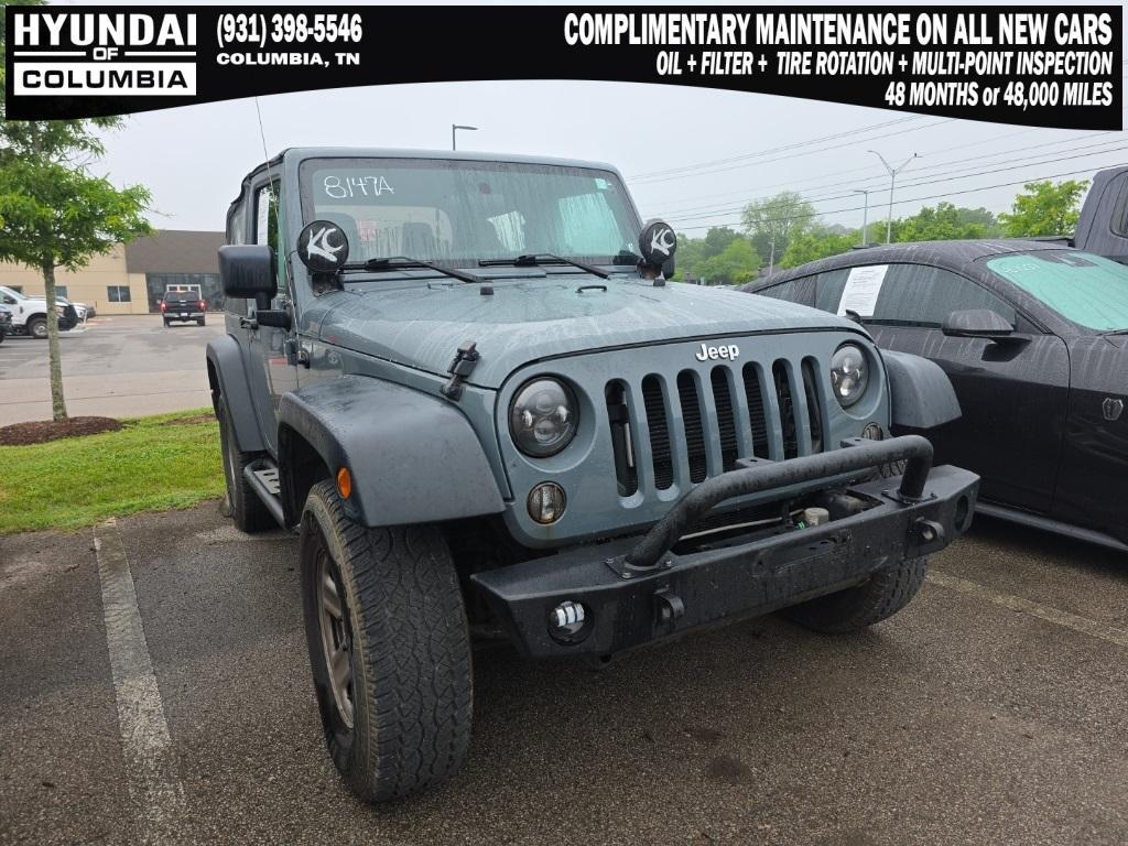 used 2014 Jeep Wrangler car, priced at $16,131