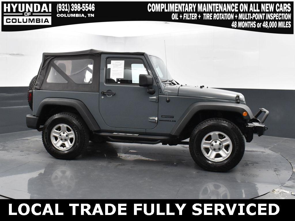 used 2014 Jeep Wrangler car, priced at $16,461