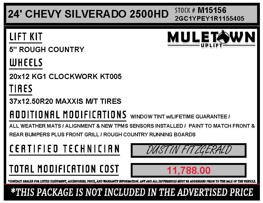 used 2024 Chevrolet Silverado 2500 car, priced at $63,313