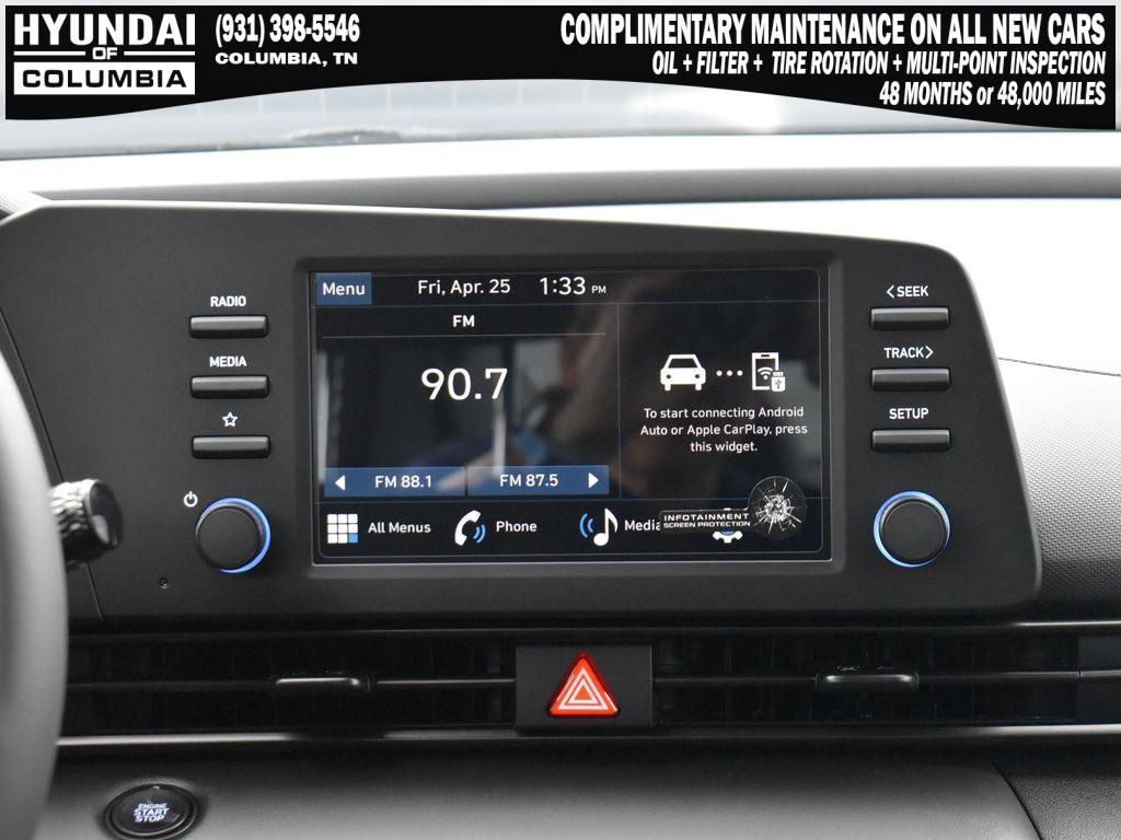 new 2025 Hyundai Elantra car, priced at $23,760