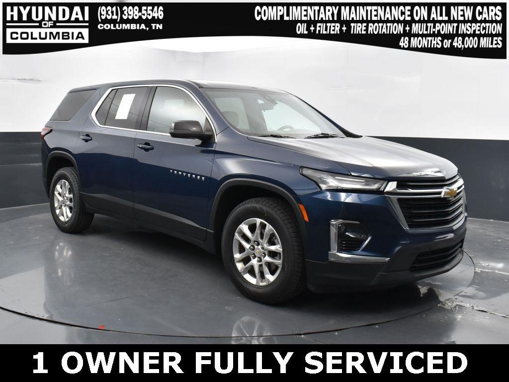used 2023 Chevrolet Traverse car, priced at $24,519