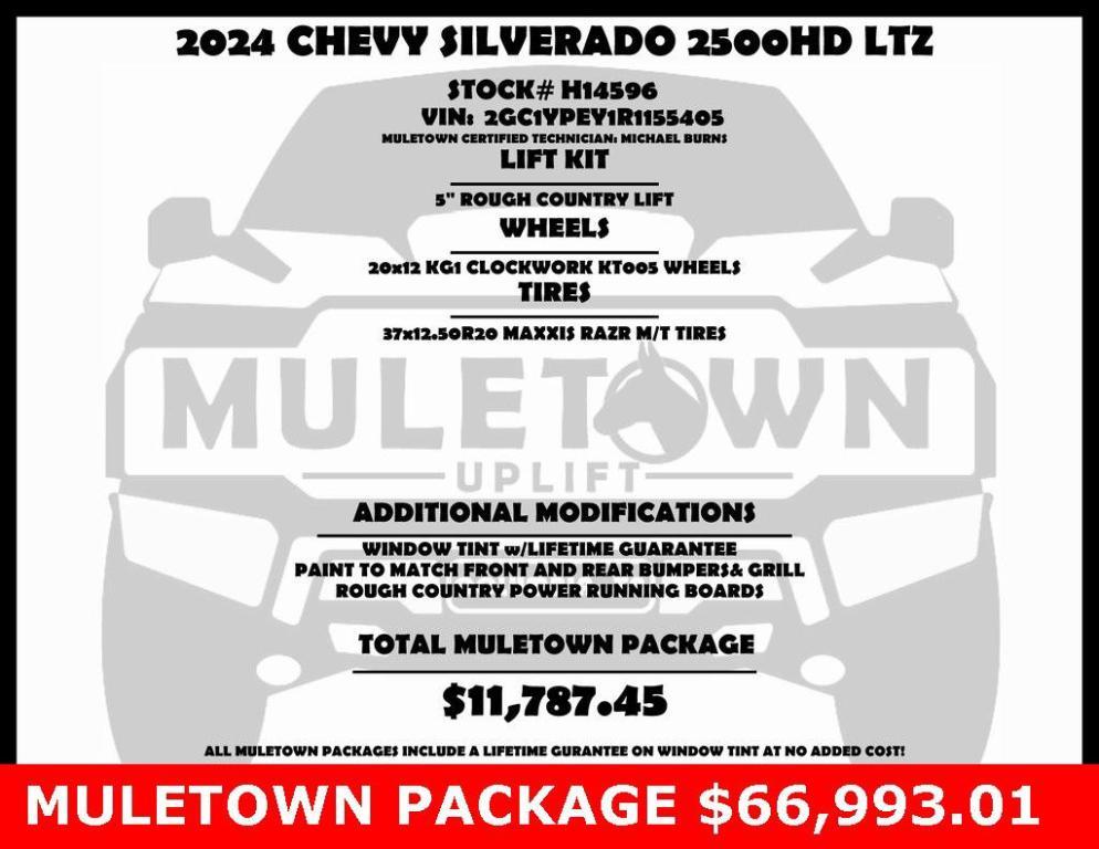 used 2024 Chevrolet Silverado 2500 car, priced at $58,205