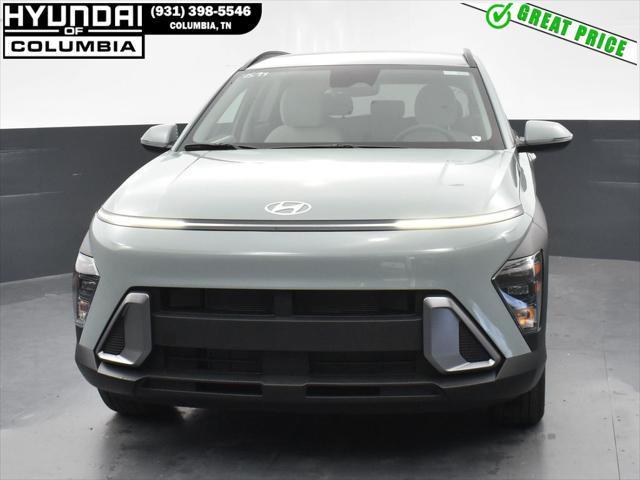 new 2025 Hyundai Kona car, priced at $29,198