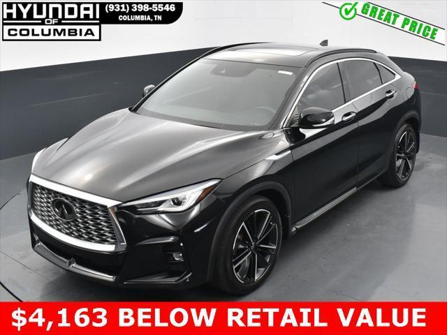 used 2022 INFINITI QX55 car, priced at $25,610