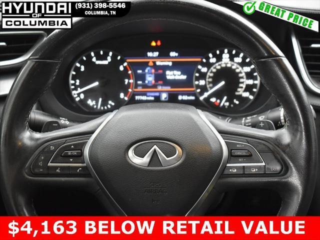 used 2022 INFINITI QX55 car, priced at $25,610