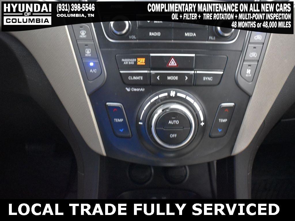 used 2017 Hyundai Santa Fe car, priced at $11,523