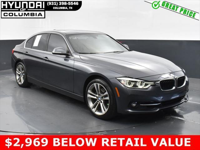 used 2018 BMW 330 car, priced at $15,513