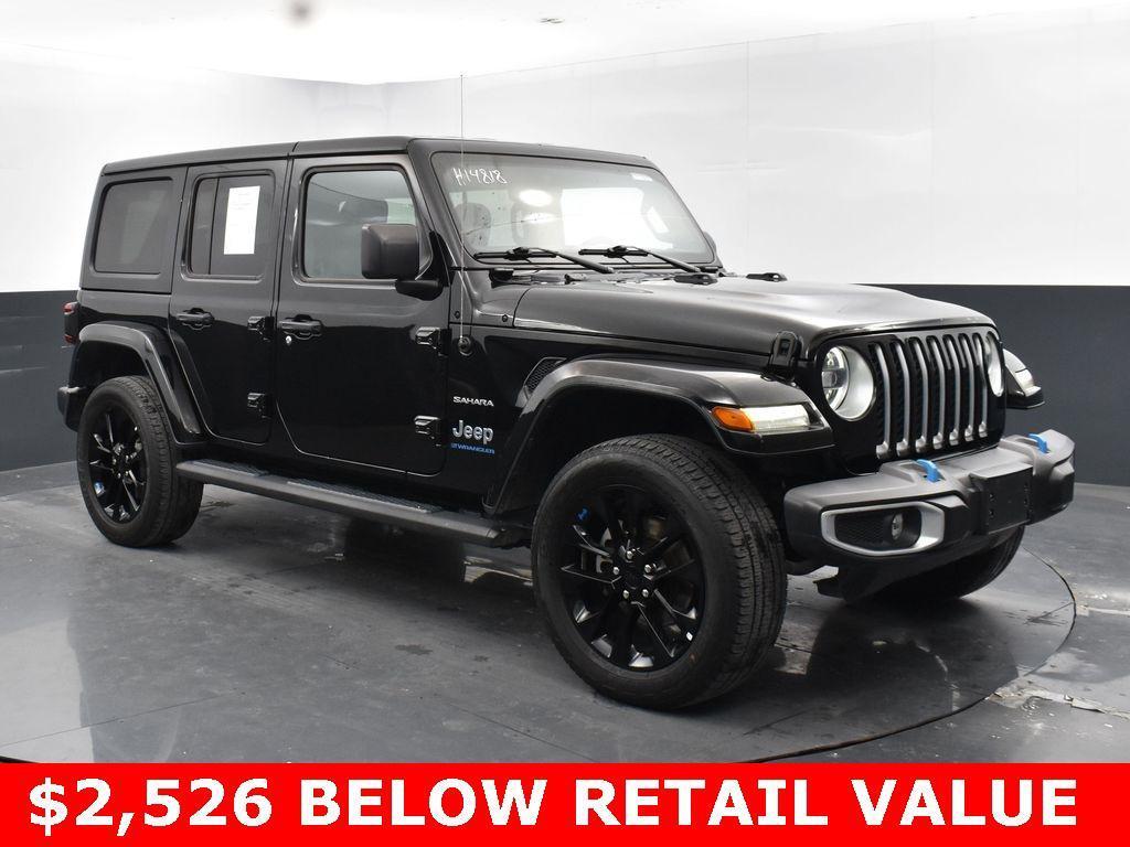 used 2023 Jeep Wrangler 4xe car, priced at $37,827