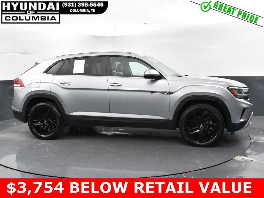 used 2022 Volkswagen Atlas Cross Sport car, priced at $28,998