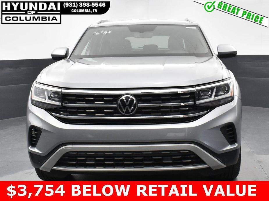 used 2022 Volkswagen Atlas Cross Sport car, priced at $28,998