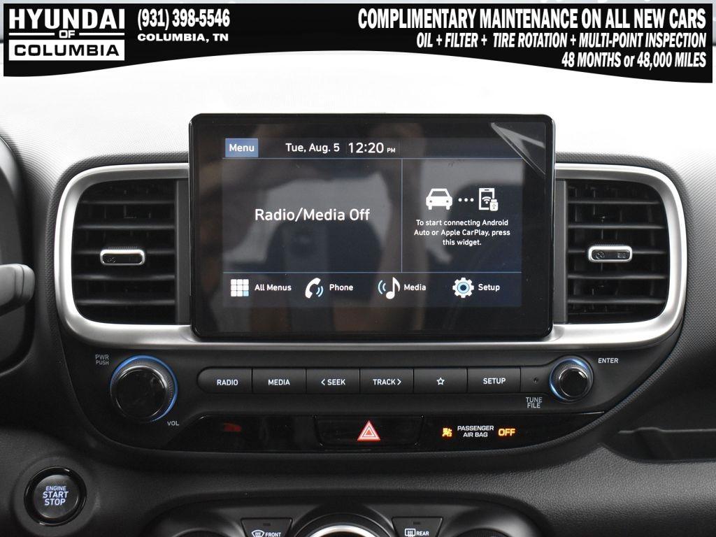 new 2025 Hyundai Venue car, priced at $23,055
