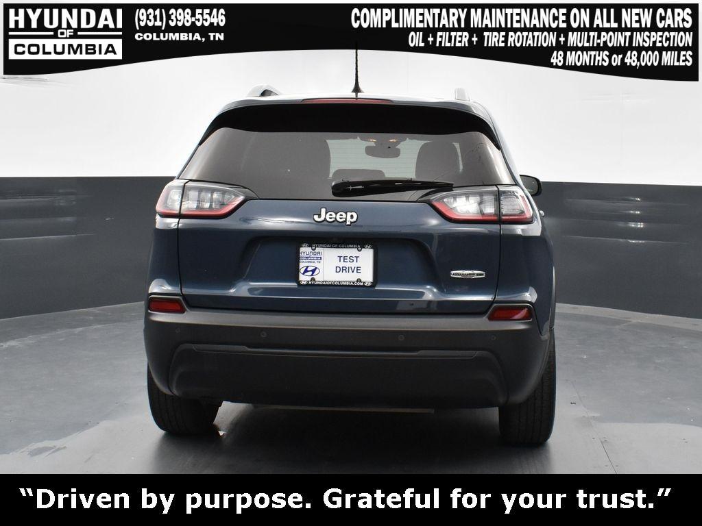 used 2021 Jeep Cherokee car, priced at $21,944