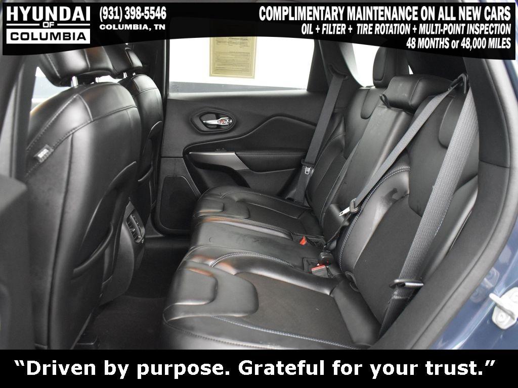 used 2021 Jeep Cherokee car, priced at $21,944