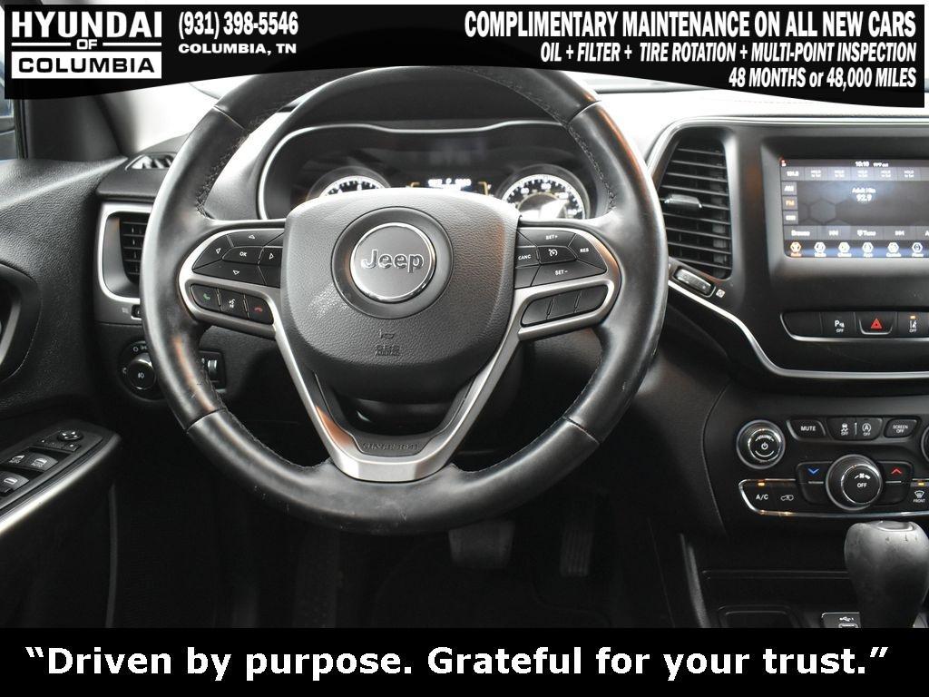 used 2021 Jeep Cherokee car, priced at $21,944