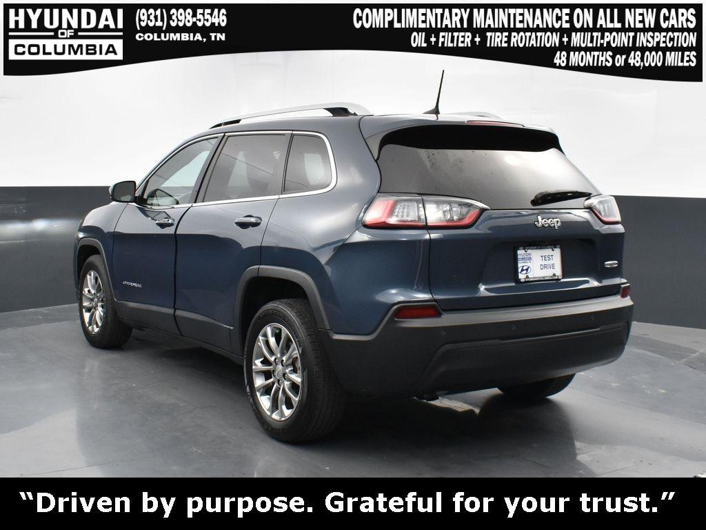 used 2021 Jeep Cherokee car, priced at $21,944