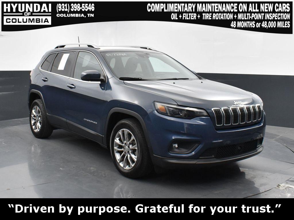 used 2021 Jeep Cherokee car, priced at $21,944