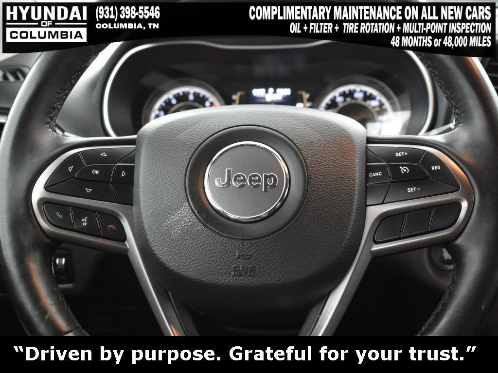 used 2021 Jeep Cherokee car, priced at $21,944