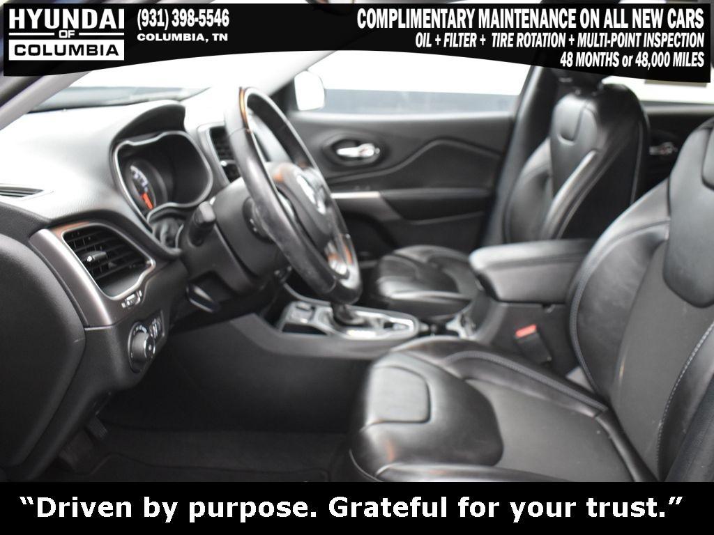 used 2021 Jeep Cherokee car, priced at $21,944