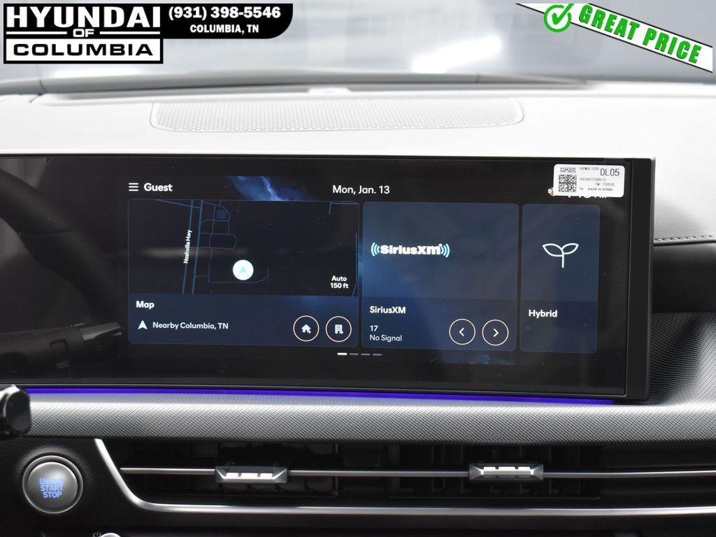 new 2025 Hyundai Sonata Hybrid car, priced at $38,490