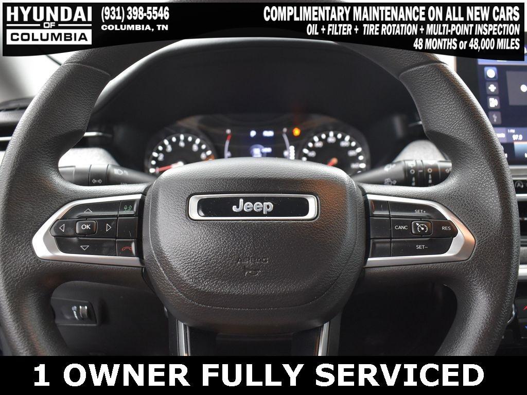 used 2022 Jeep Compass car, priced at $20,398
