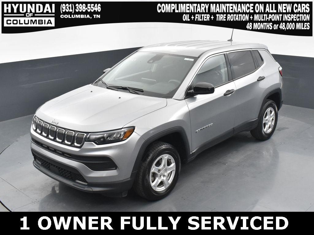 used 2022 Jeep Compass car, priced at $20,398