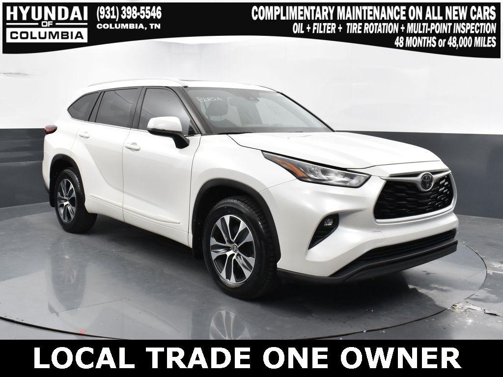 used 2020 Toyota Highlander car, priced at $24,236