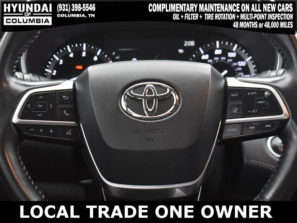 used 2020 Toyota Highlander car, priced at $24,236